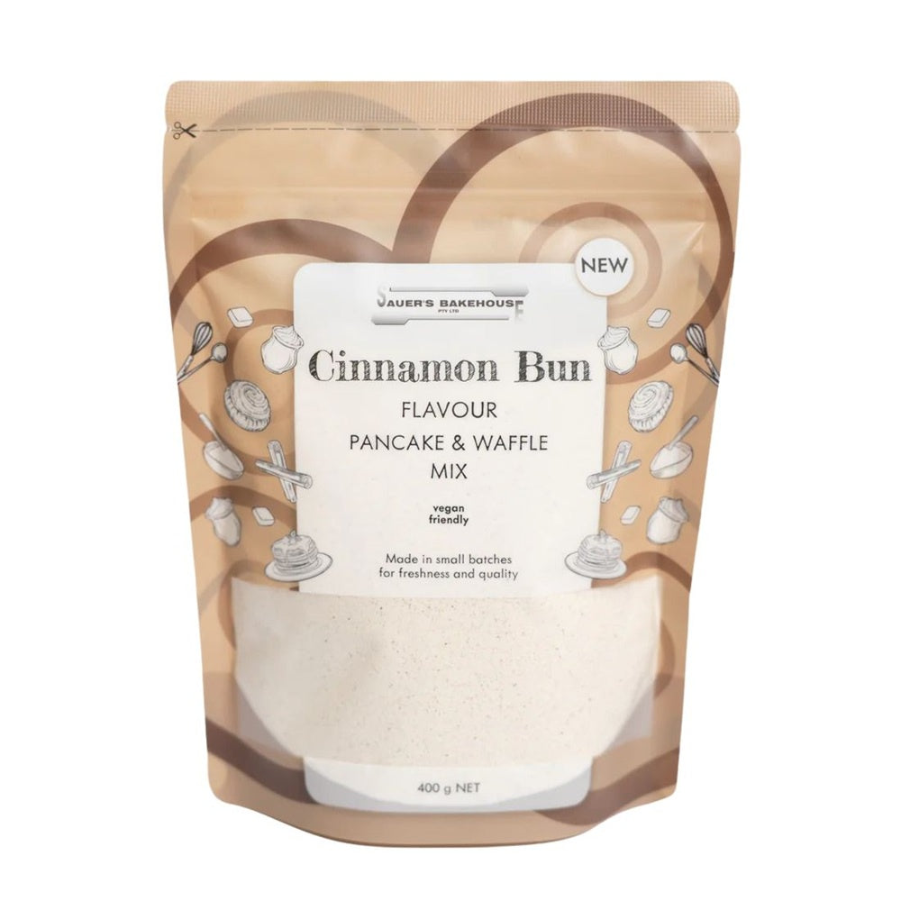 Sauers Bakehouse Cinnamon Bun Pancake and Waffle Mix 400g