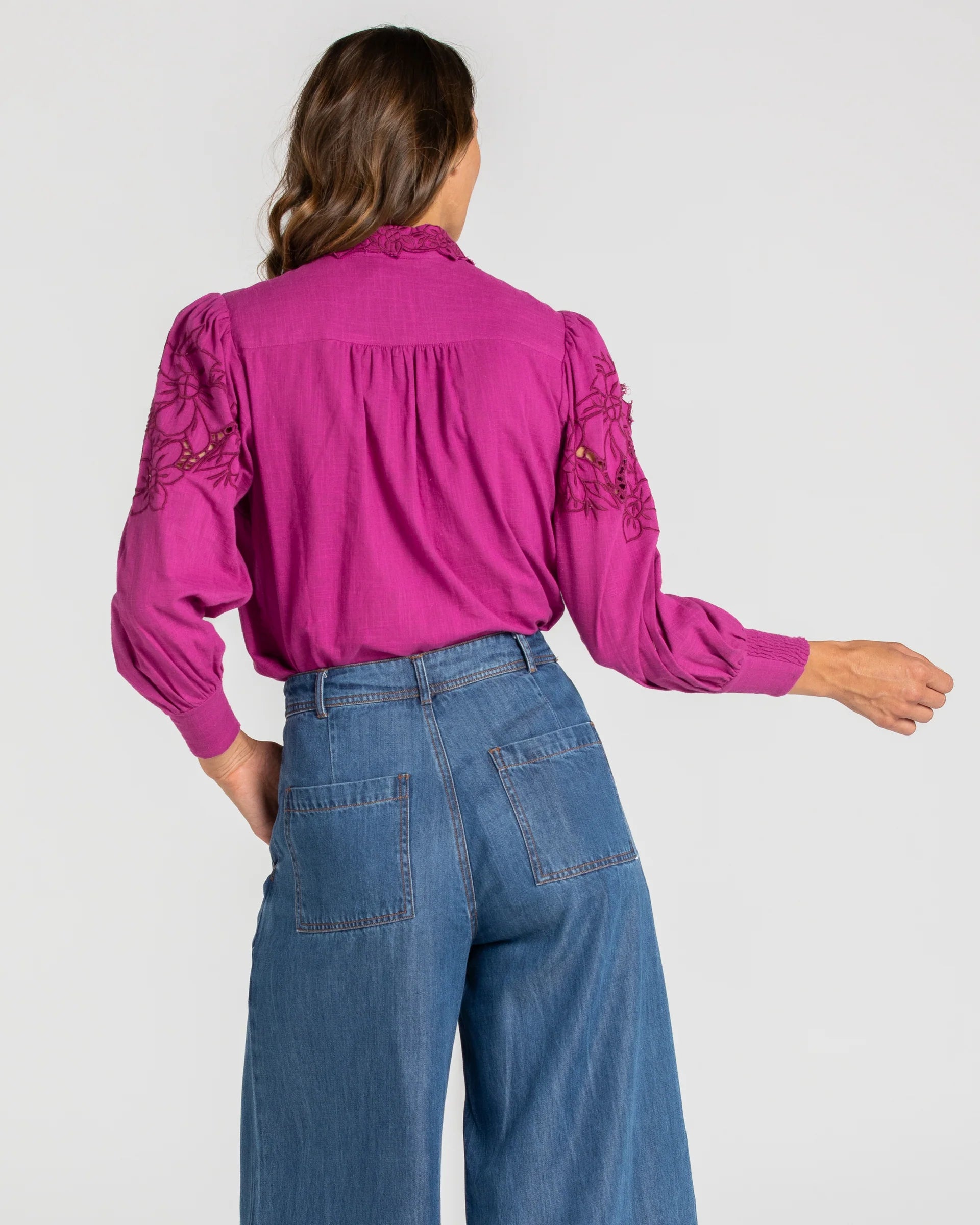 Clementine Top - Magenta