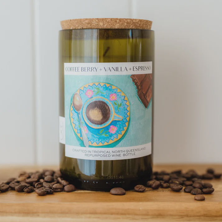 Coffee Berry + Vanilla + Espresso Coco Soy Candle