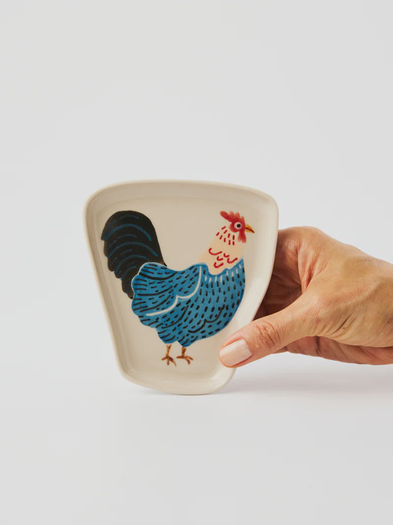 Coop Wonky Barn Blue Plate