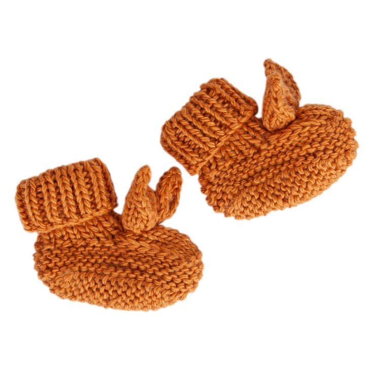 Cottontail Booties - Caramel