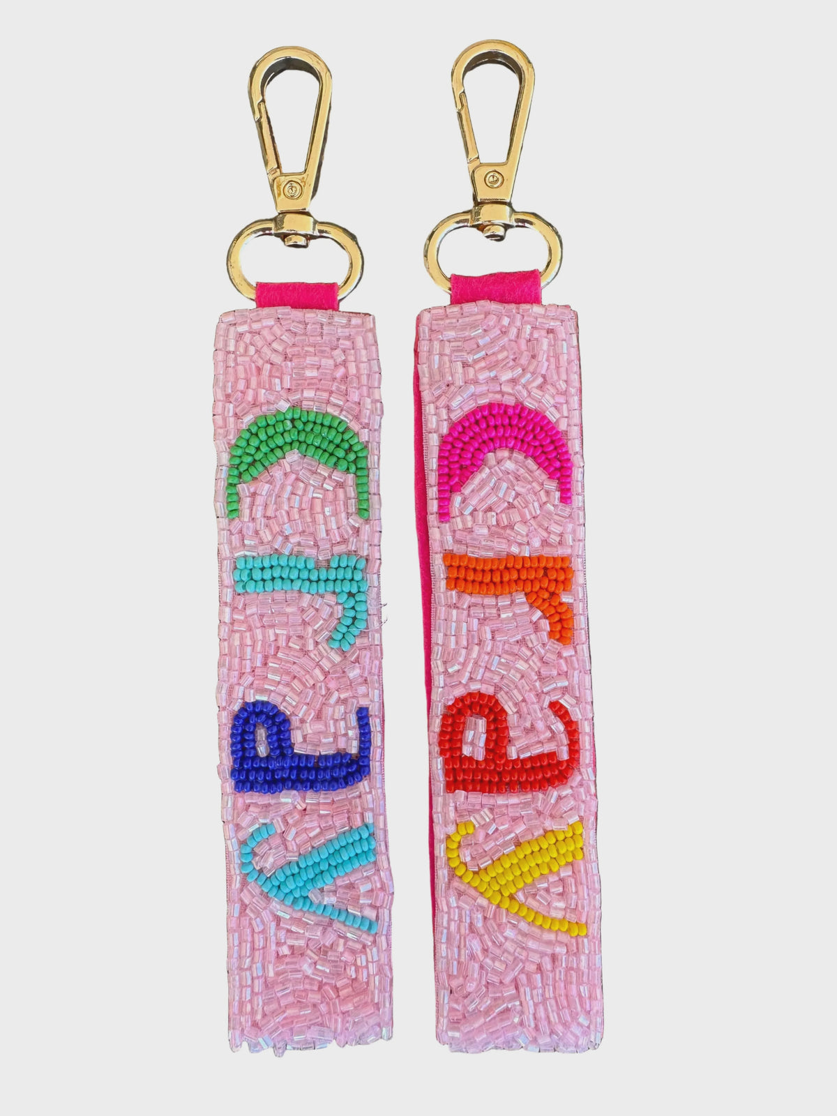 Cray Cray Beaded Keychain
