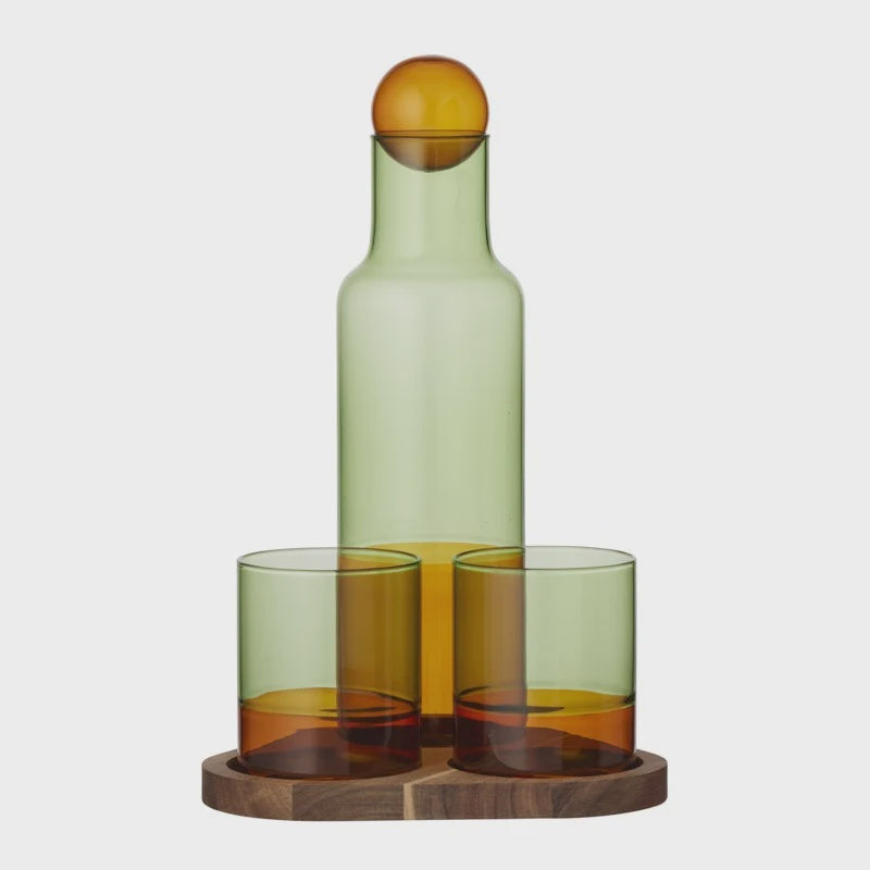 Dax 4 Glass & Carafe Set