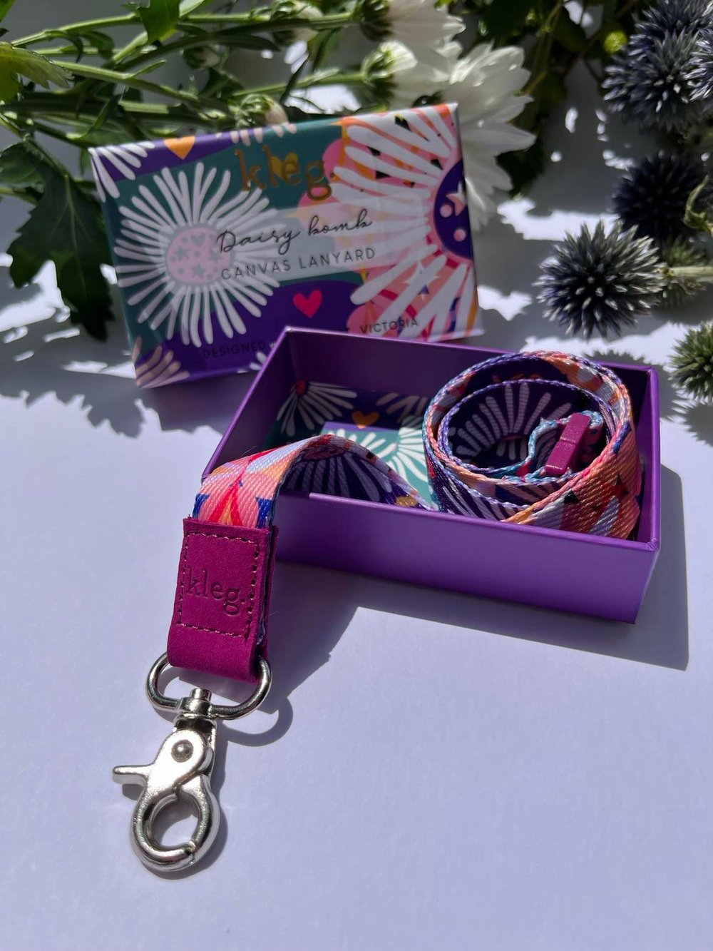 Daisy Bomb Lanyard