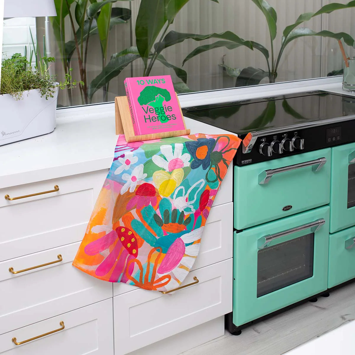 RO x Steph Chapman Edible Blooms Microfibre Towel