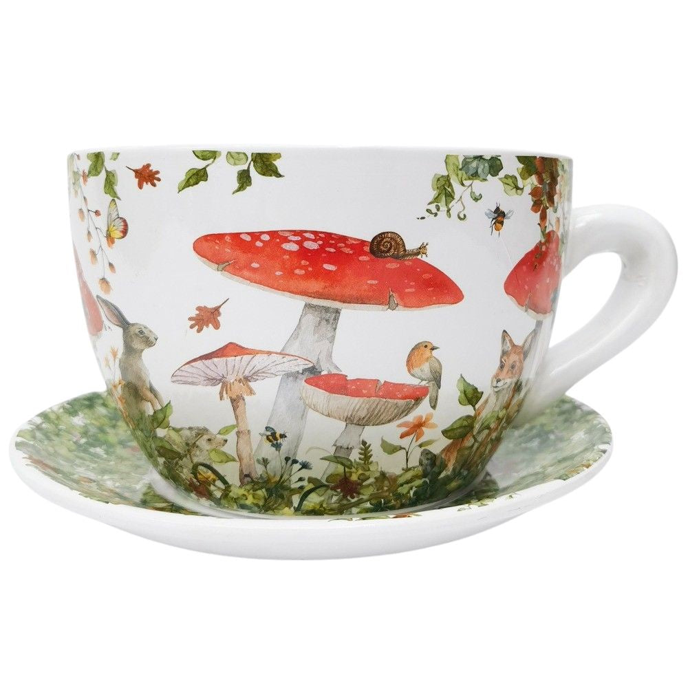 Enchanted Garden Tea Cup Planter
