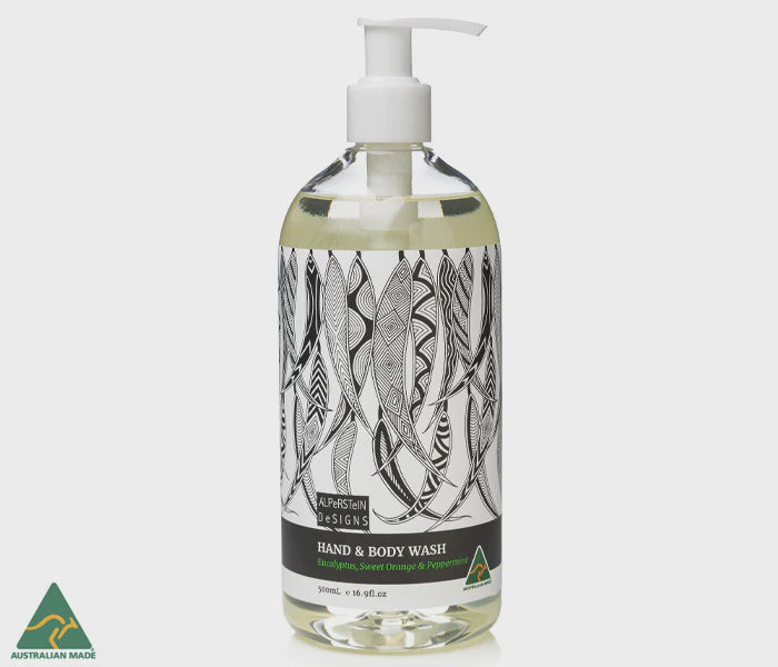 Eucalyptus, Sweet Orange & Peppermint Hand & Body Wash 500ml