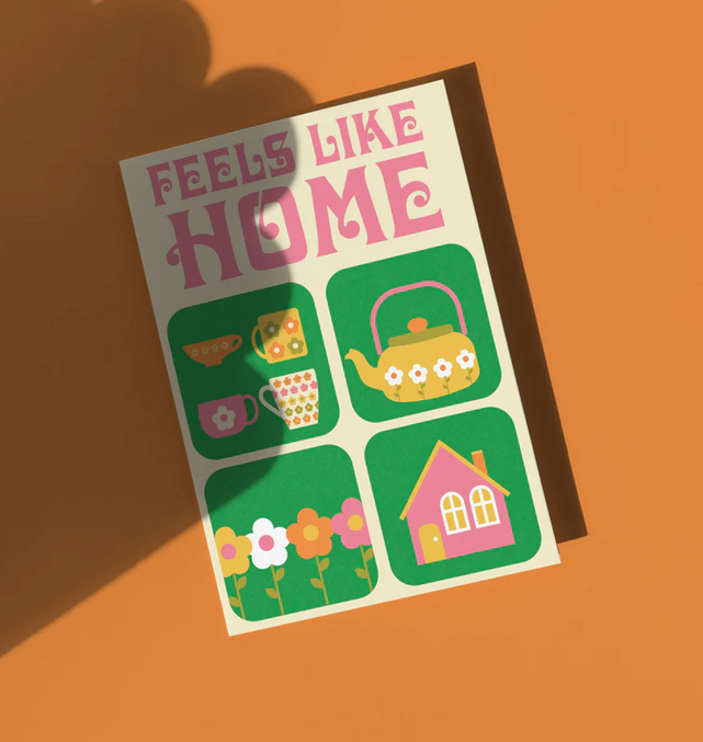 Feels Like Home Greeting Card