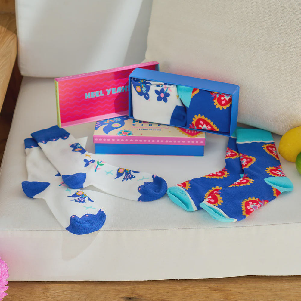 Fiesta Vibes Boxed Socks Set of 2