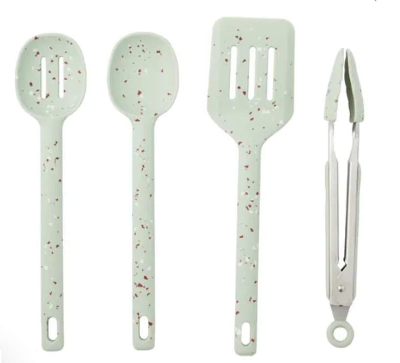 Gem 4 Piece Kitchen Tool Set - Seafoam