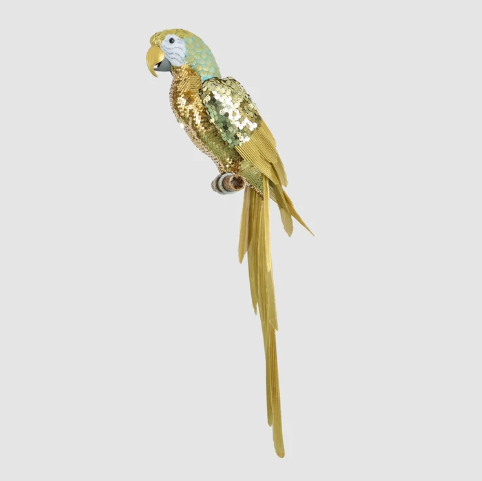 Glitzola Sequin Bird Christmas Decoration