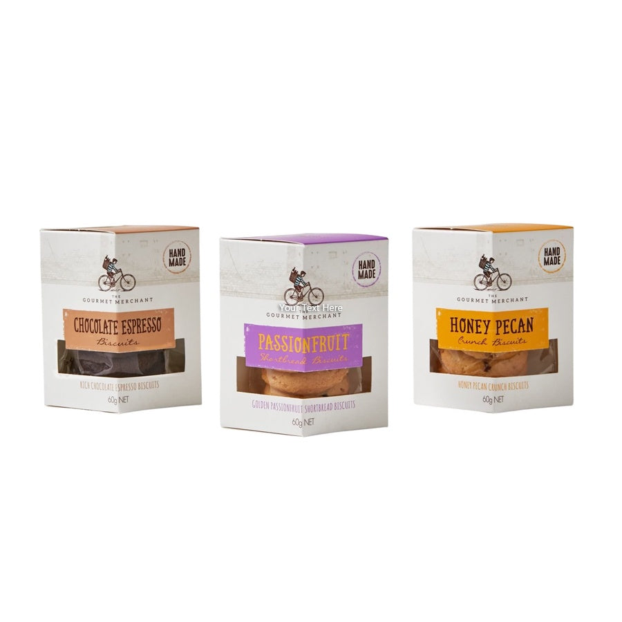 The Gourmet Merchant Biscuit Range 60g