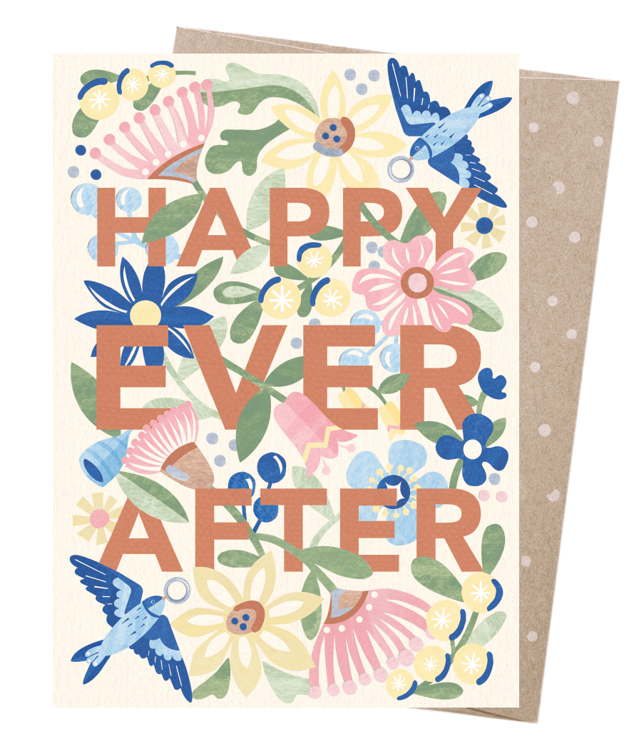 The Happy Couple Greeting Card