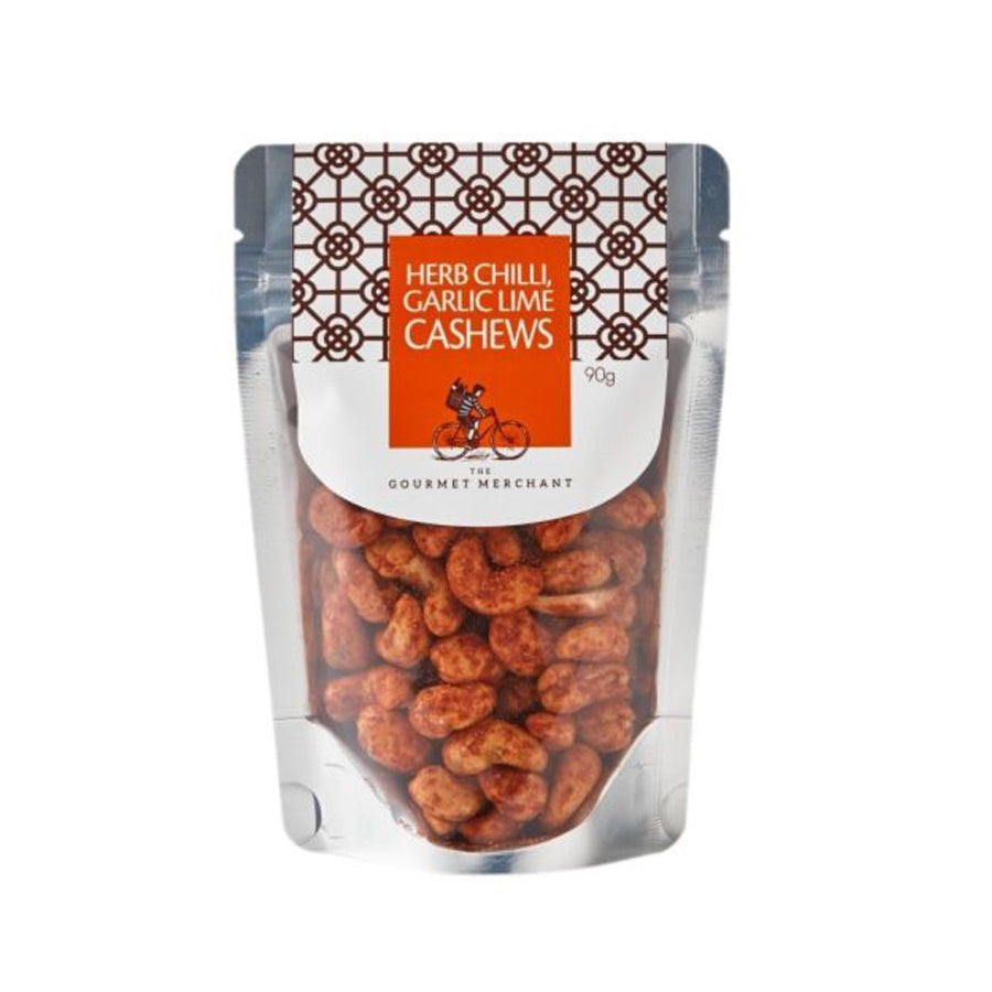The Gourmet Merchant Herb Chilli Garlic Lime Cashews 90g