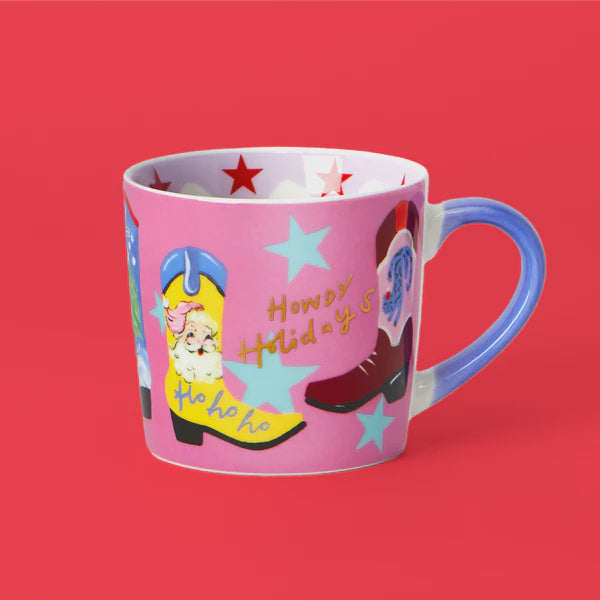 Howdy Holidays Christmas Mug