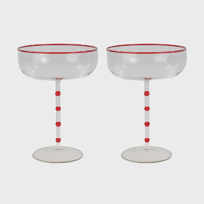 Hudson Coupe Glasses - Set of 2