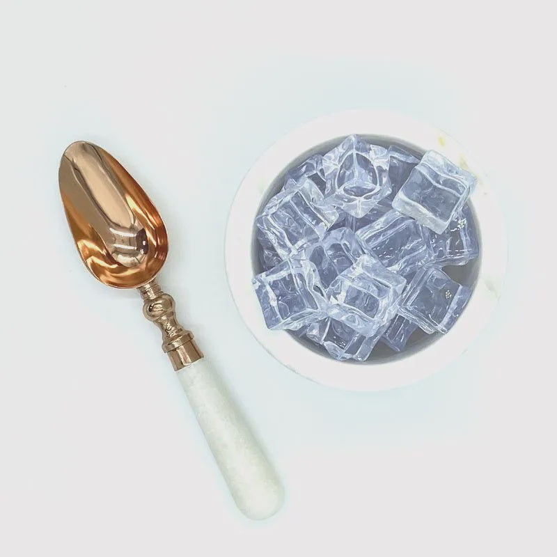 Copper Marble Ice Scoop