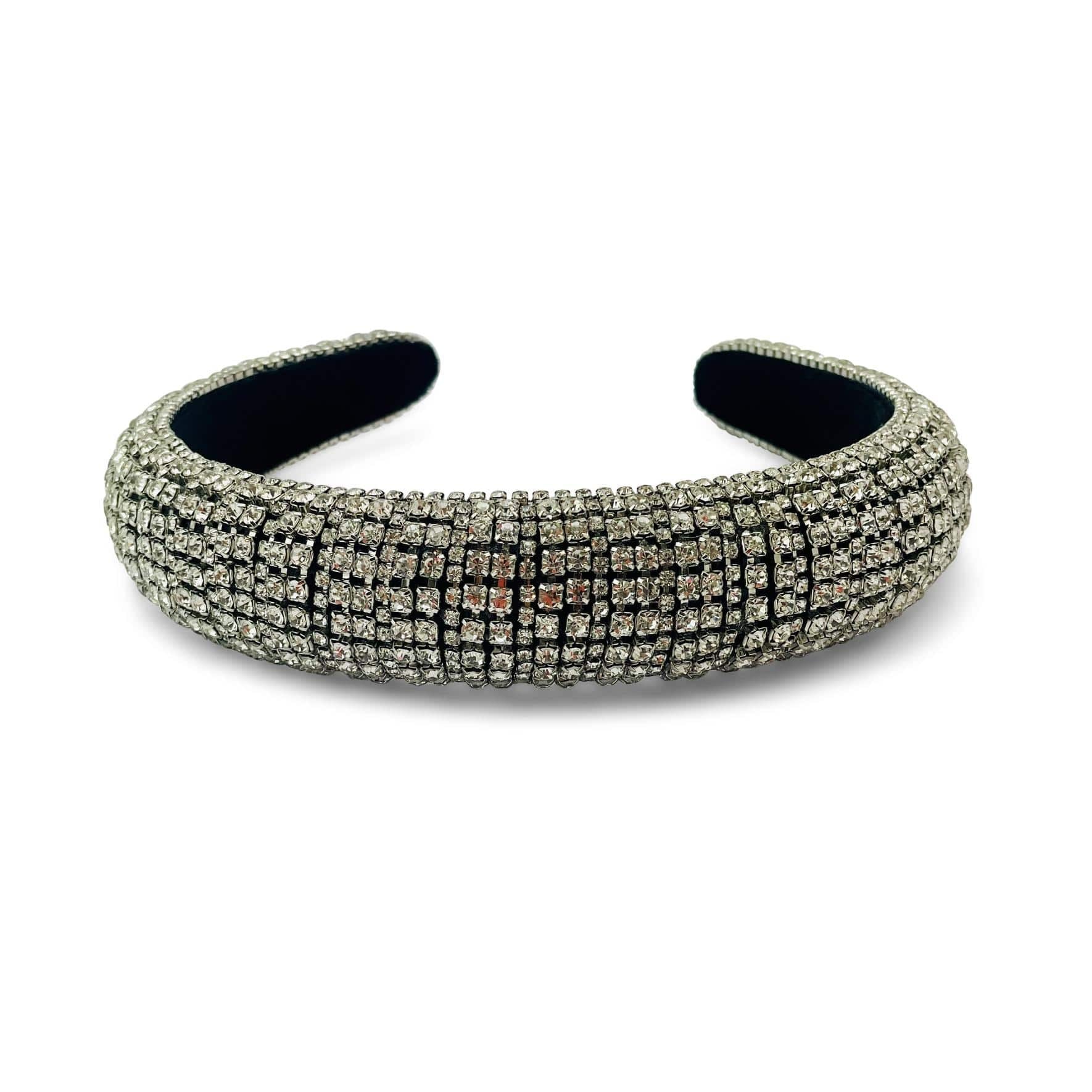 Jay Diamante Silver Headband