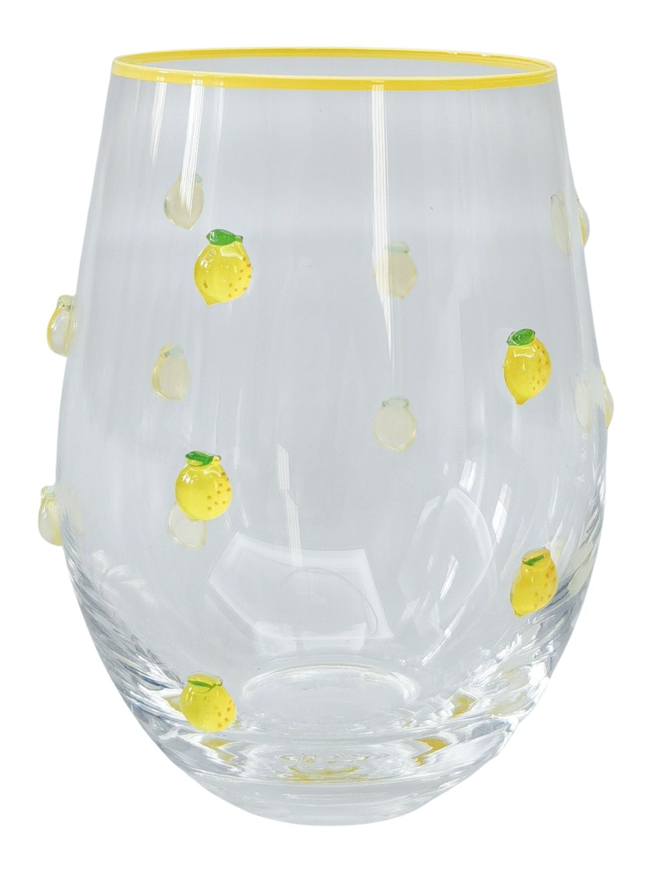 Kaya Stemless Glass - Lemons