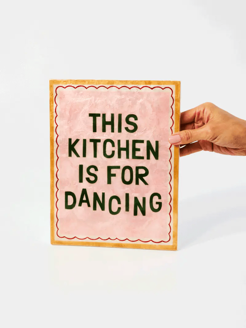 Funhouse Kitchen Wall Art Tile