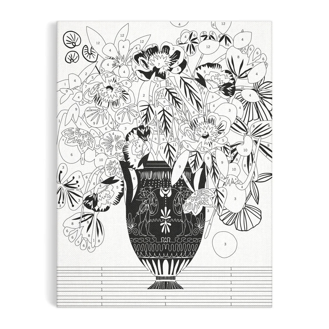 Kitty McCall Etruscan Vase Paint by Number Kit