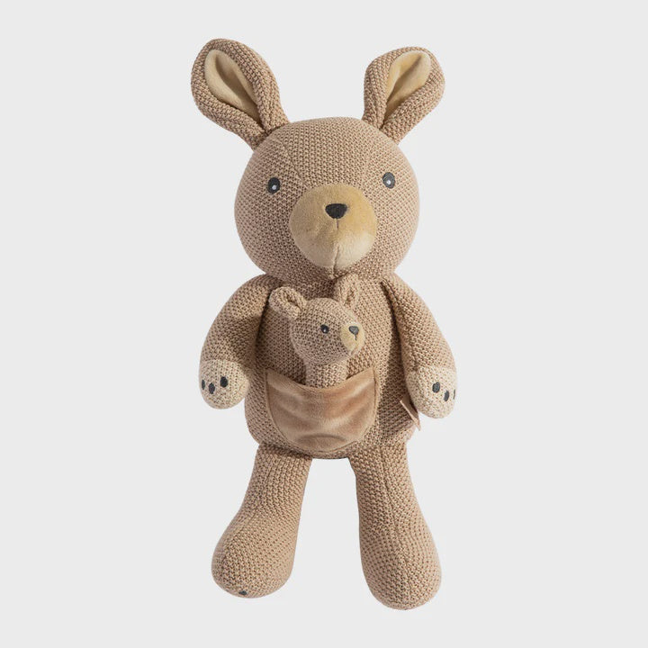 Kylie the Kangaroo Knitted Toy