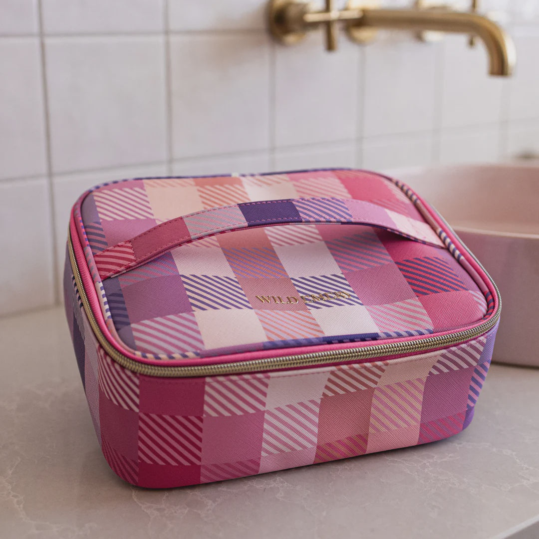 Large Toiletry Bag - Pink