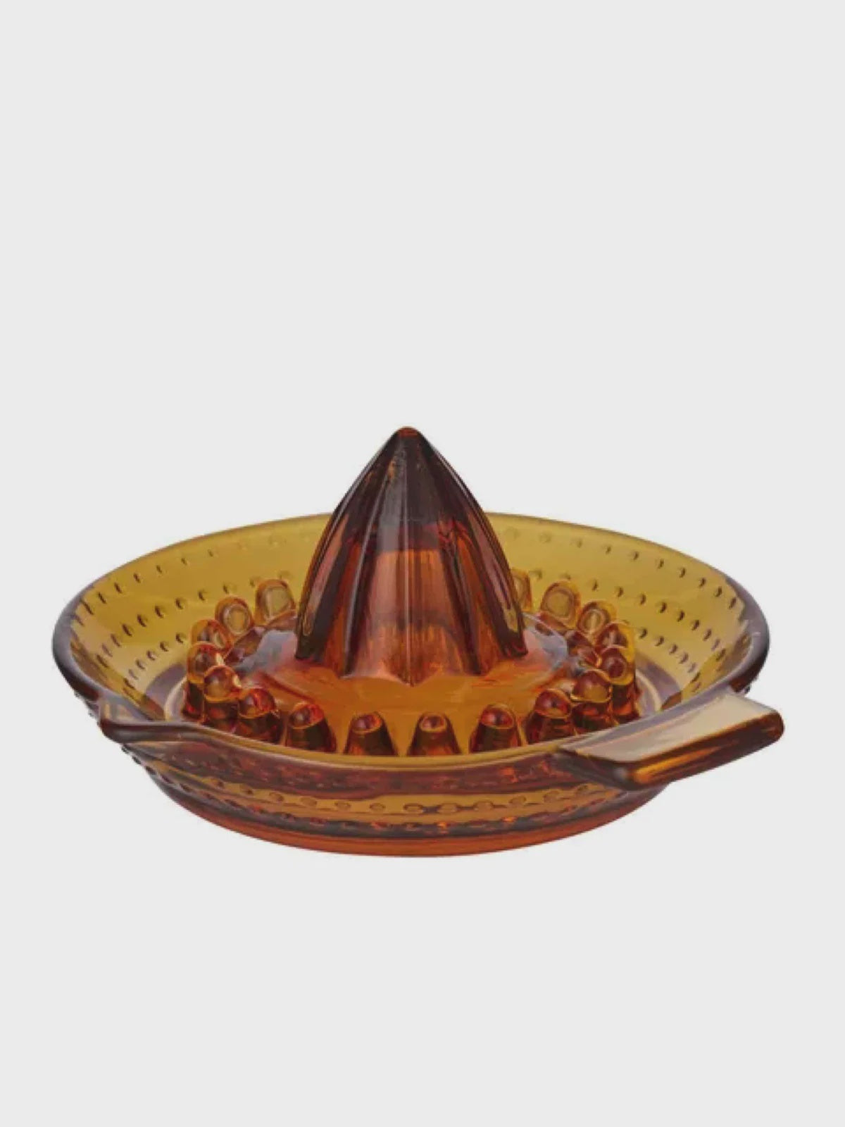 Lia Glass Juicer - Amber