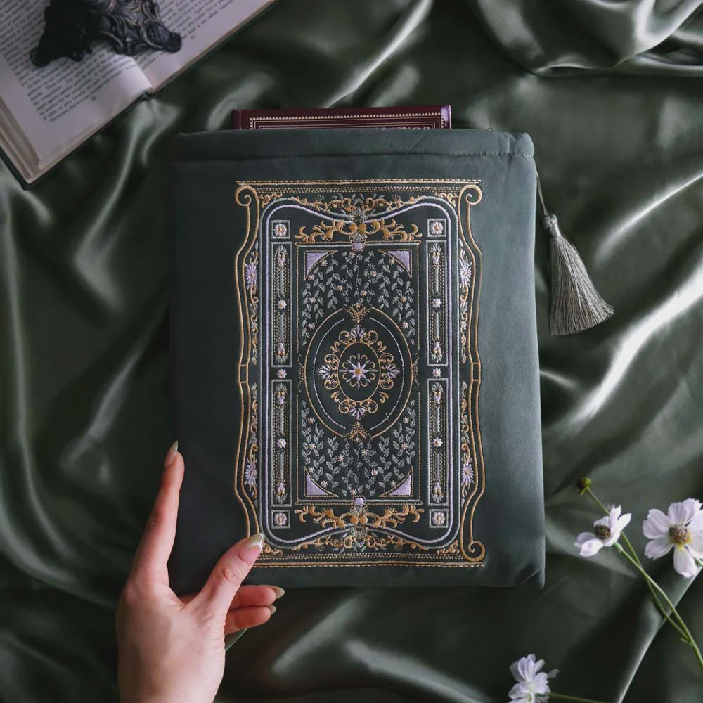 Book & Ipad Sleeve - Literati Sage