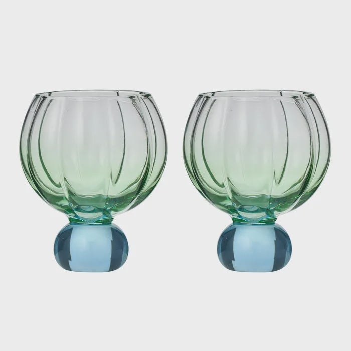 Lotti Tulip Gin Balloons - Set of 2 Blue