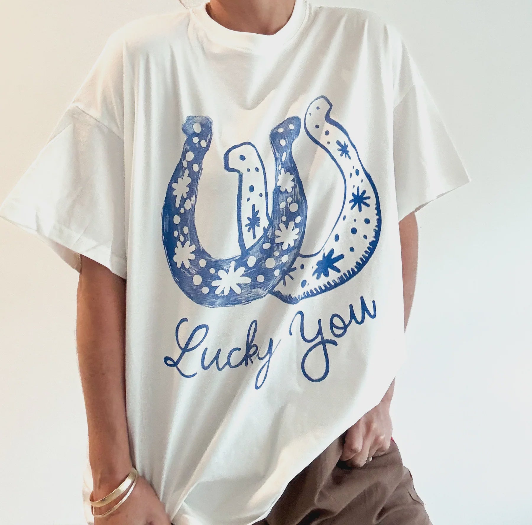 Lucky you tee