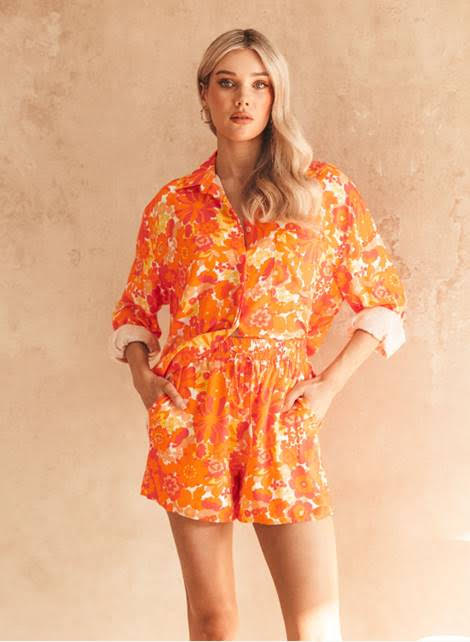 Mabel Flower Shorts