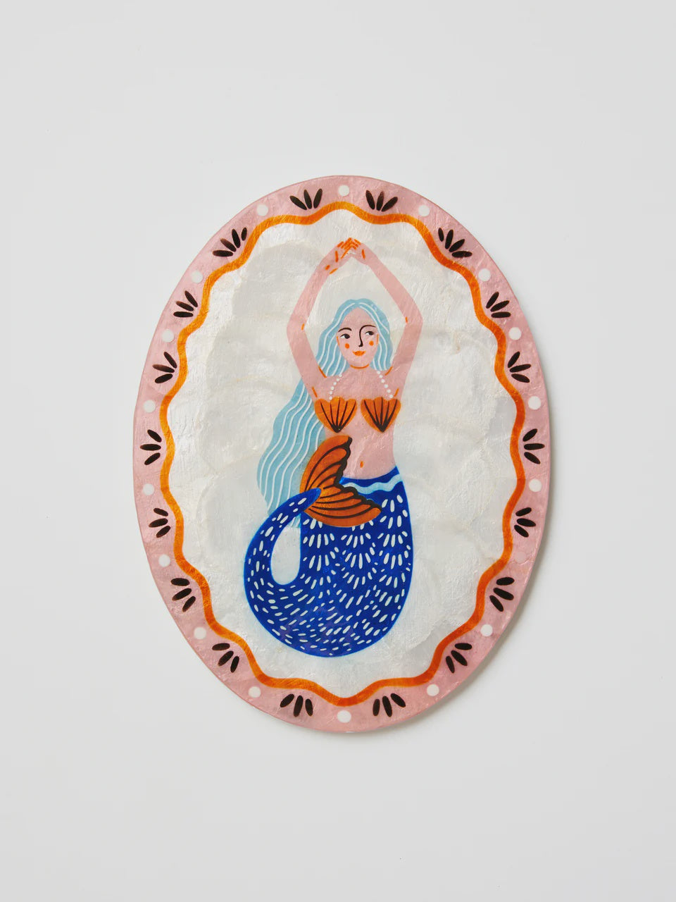 Mermaid Pearl Fan Tile