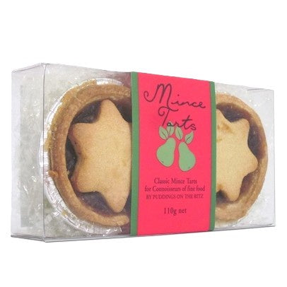 Puddings On The Ritz Fruit Mince Tarts - 2 Pack
