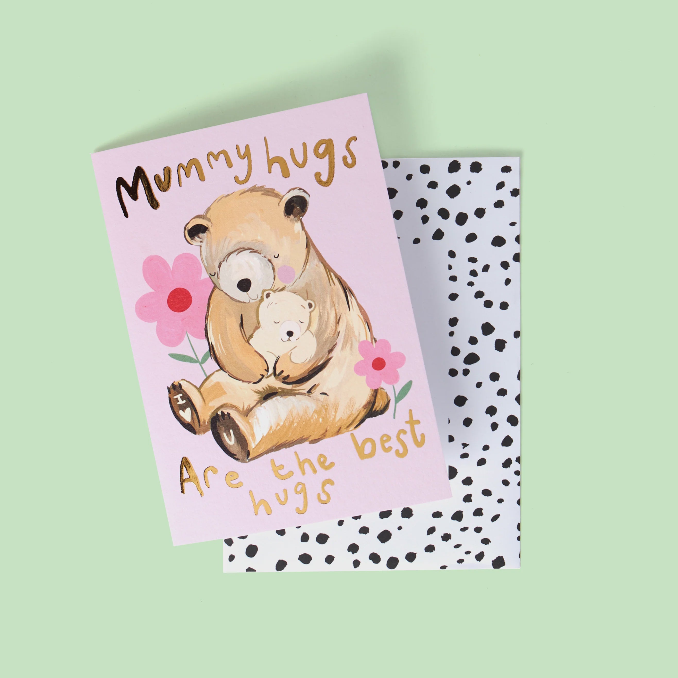 Mummy Hugs Greeting Card
