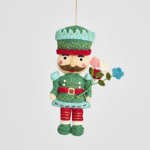Douare Felt Nutcracker Hanging Decoration