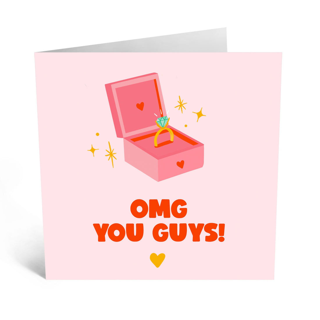 OMG You Guys Greeting Card