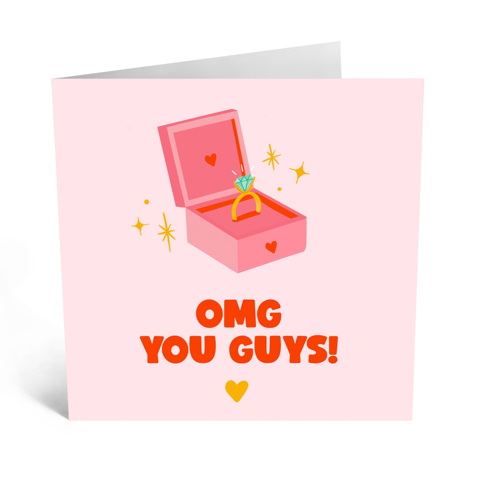 OMG You Guys Greeting Card