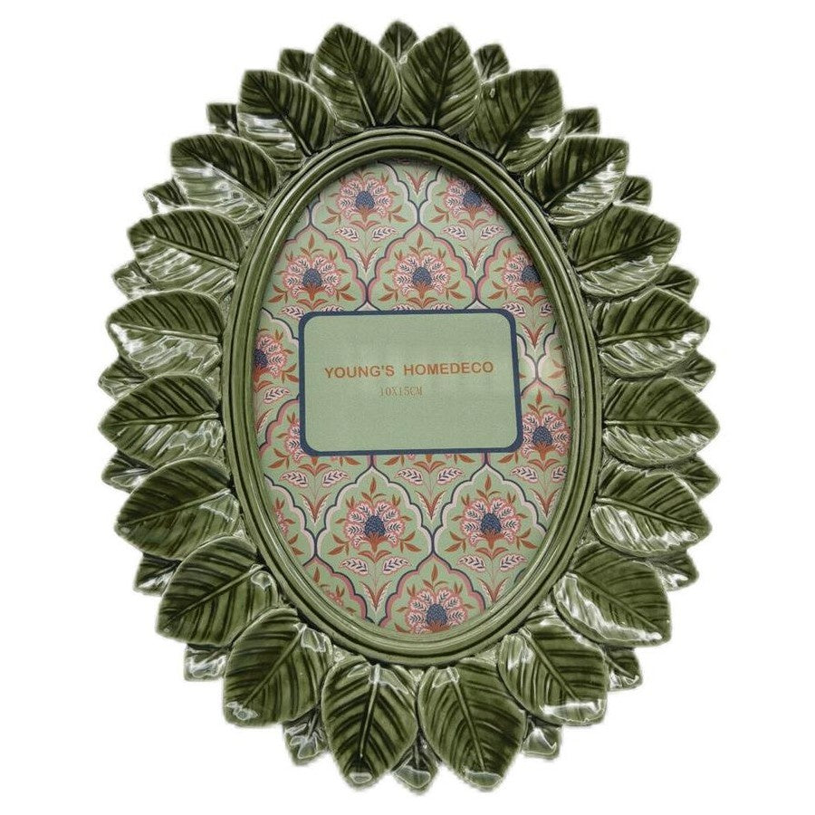 Oval Leaf Frame 4x6
