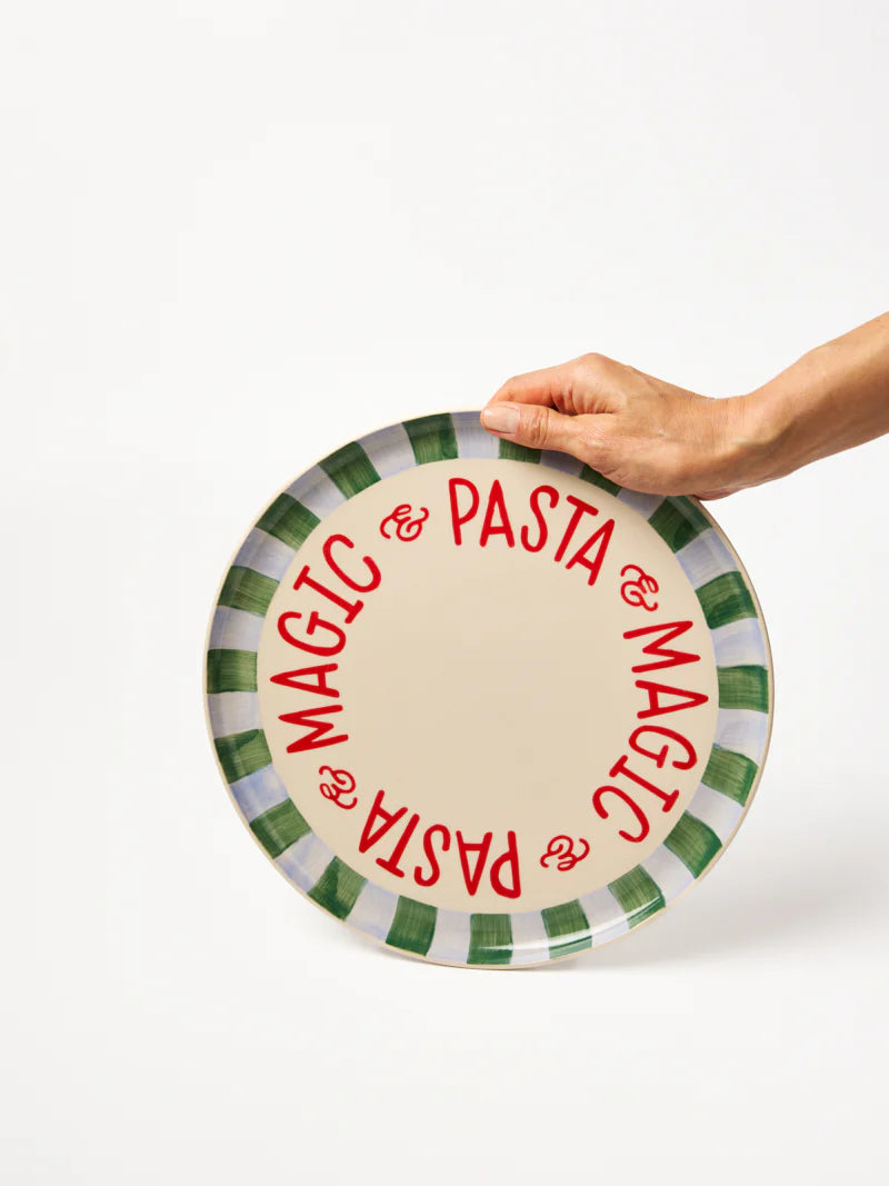 Love Notes Platter - Pasta Stripe