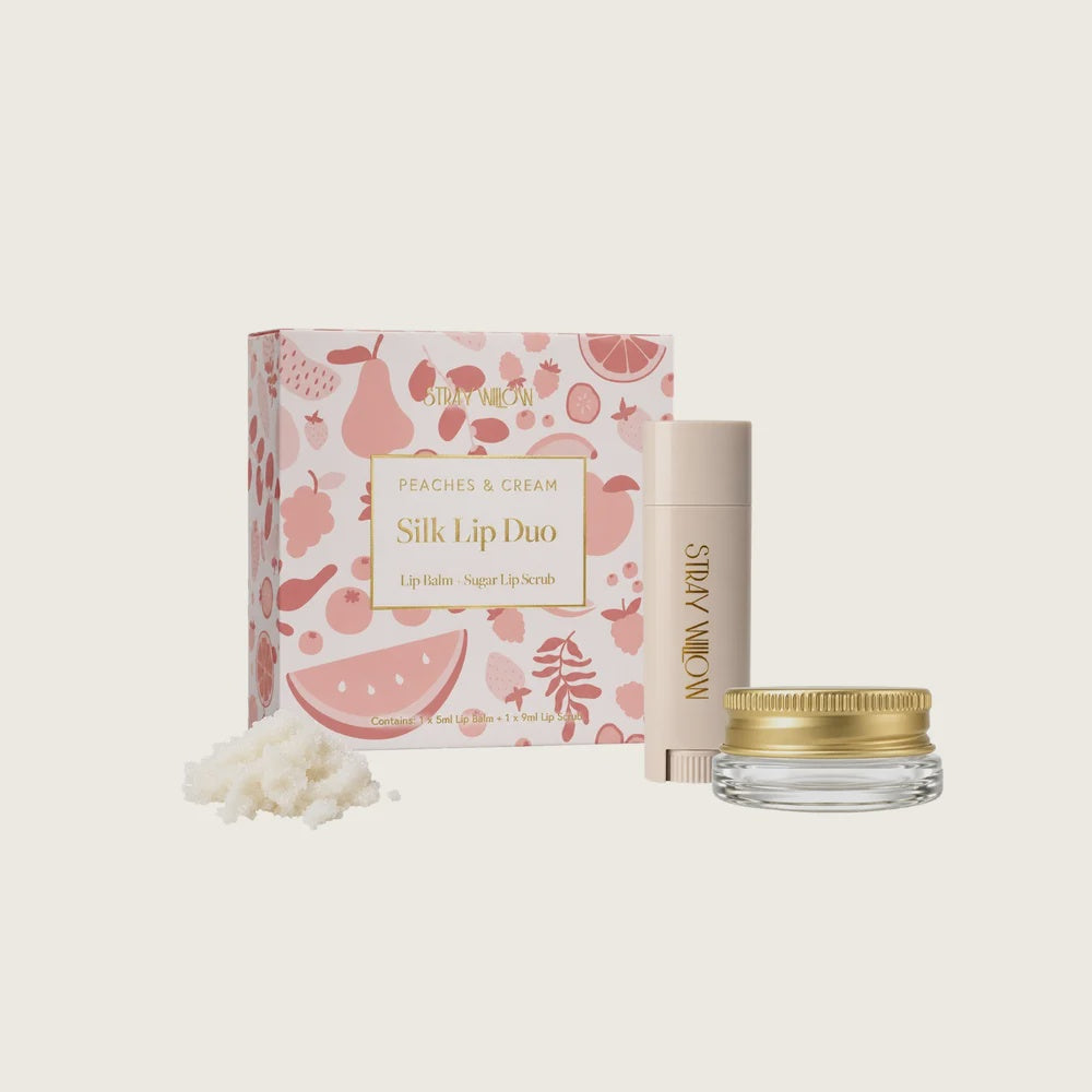 Silk Lip Duo - Peaches and Cream