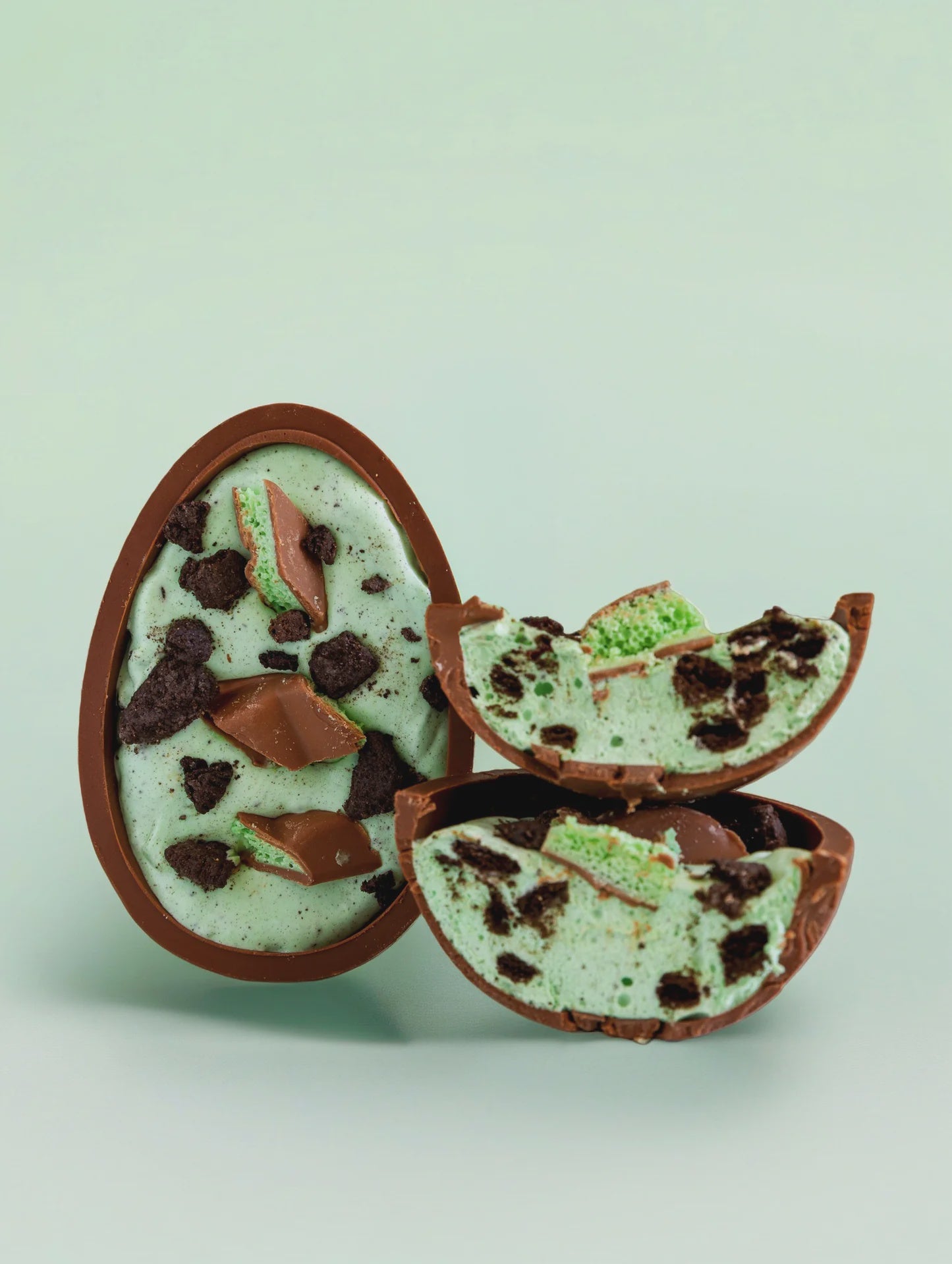 Peppermint Cookie Marshmallow Easter Egg