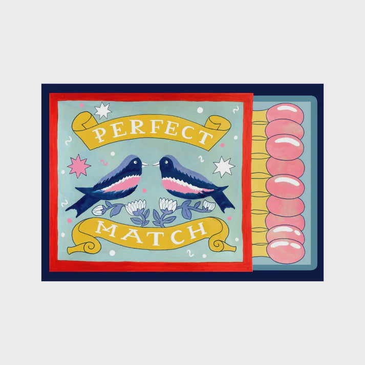 Ickaprint Perfect Match Greeting Card