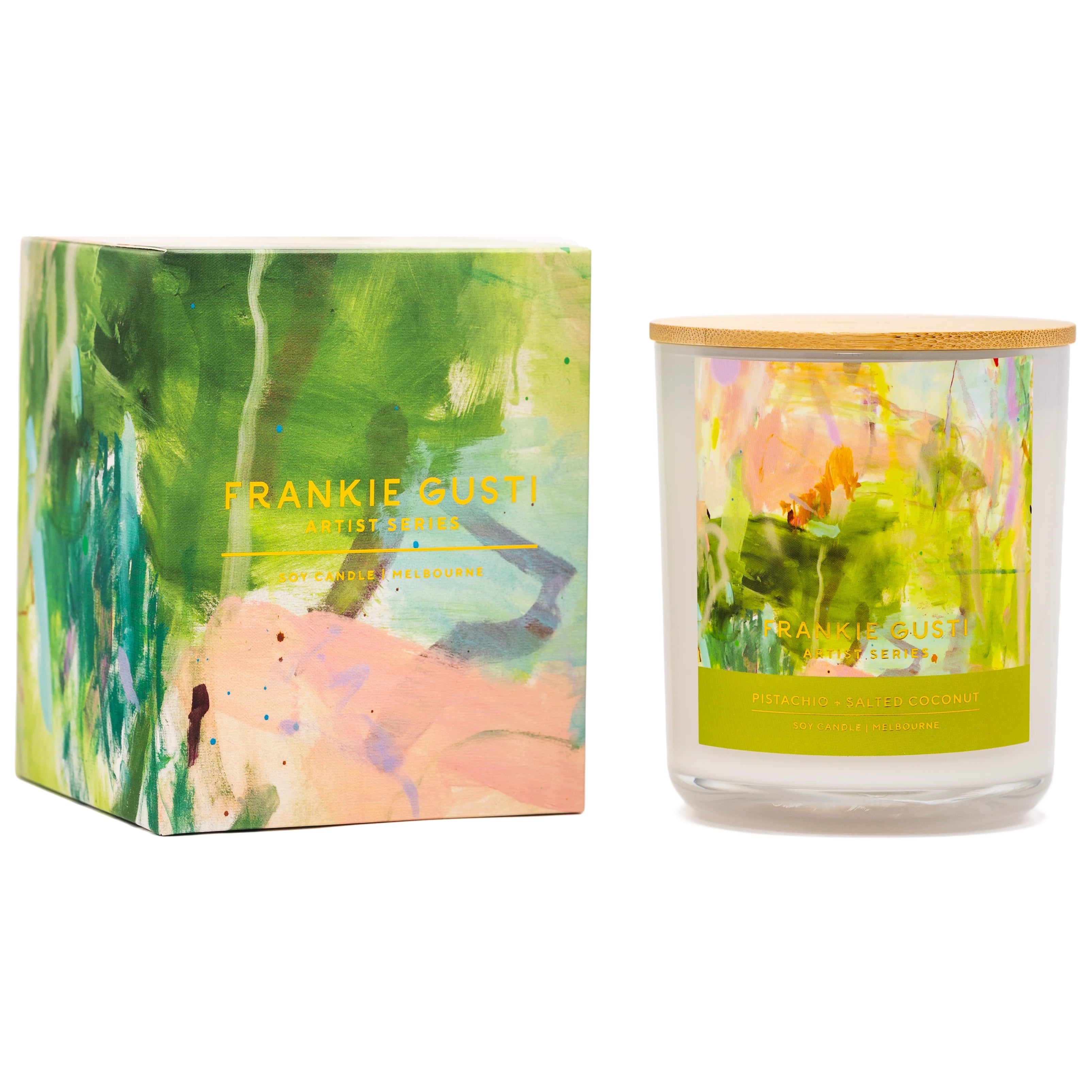 Artist Series Candle - Pistachio & Salted Coconut