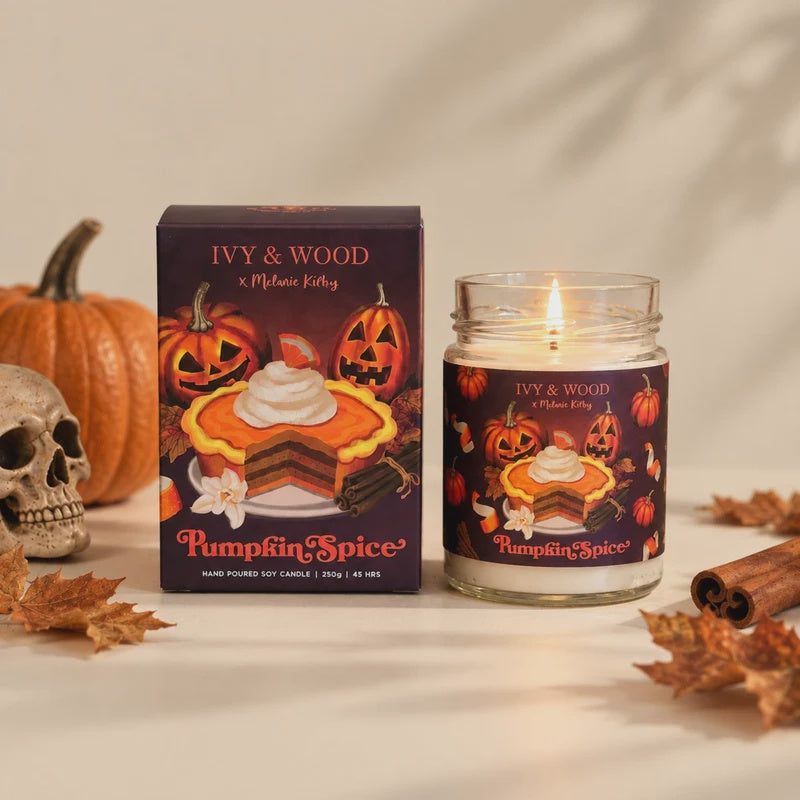 Pumpkin Spice Limited Edition Halloween Candle