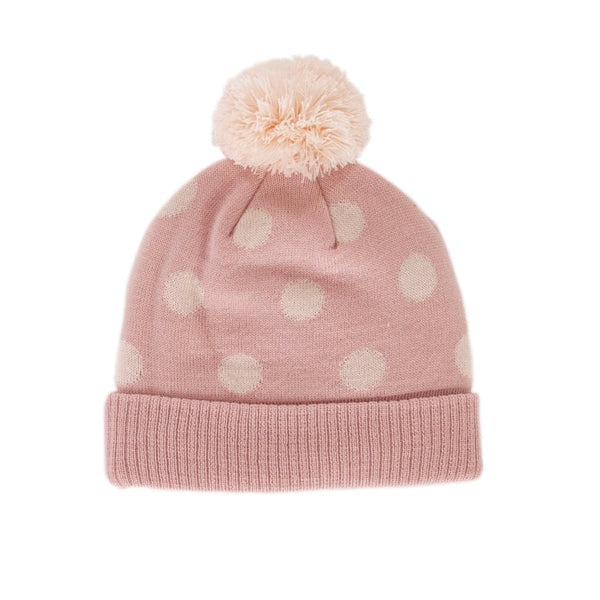 Raindrops Beanie - Pink