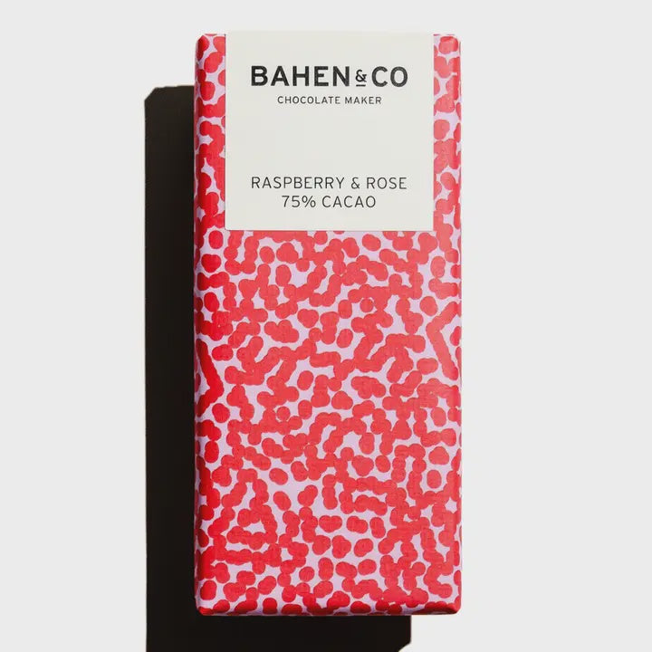 Raspberry & Rose Chocolate Bar