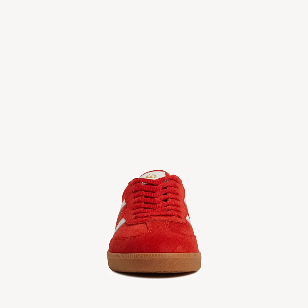 2001 Parallel Sneaker - Aurora Red Suede