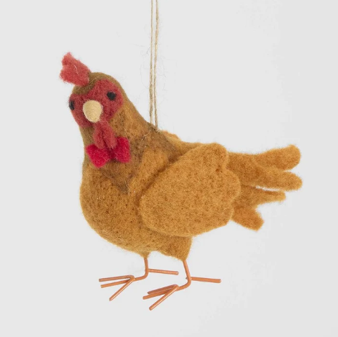 Roger the Rooster Hanging Decoration