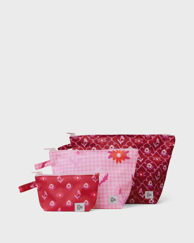 Rosewood Handy Pouch Set